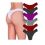 Imagem de Kit 3 Calcinhas Tanga Microfibra Conforto Atacado