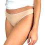 Imagem de Kit 3 Calcinhas Tanga Try Basics Algodão Cotton Básica Lisa Moda Lingerie
