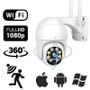 Imagem de KIT 3 Camera Ip A8 Yoose Wifi Externa Hd Sensor De Movimento Ptz Speed Dome a Prova Agua Zoom 2 Antena - Envio Rápido