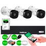 Imagem de Kit 3 Câmeras Intelbras VHD 1530 B 5 megapixel HDCVI Infra 30m IP67 + DVR Intelbras MHDX 3004-C 4 Canais + HD 2TB BarraCuda