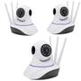 Imagem de Kit 3 Câmeras Ip Wifi Robo Visão Noturna Ap Yoosee