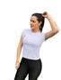 Imagem de Kit 3 Camisa Dry Fit 100% Poliamida Feminina Corrida Academia Fitness.