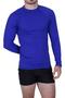 Imagem de Kit 3 Camisa Térmica Segunda Pele Blusa Proteção Solar UV 50+ Academia Masculina