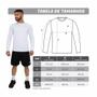 Imagem de Kit 3 Camisas Dry Basic LS Muvin Masculina - Proteção Solar UV50 - Manga Longa - Treino, Corrida, Caminhada e Academia