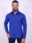 Imagem de Kit 3 Camisas Masculina Manga Longa Social Slim Blusa Luxo