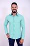 Imagem de Kit 3 Camisas Social Masculina Blusa Slim Manga Longa Luxo