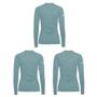 Imagem de Kit 3 Camisas Térmicas Puma UV50+Manga Longa Feminina