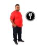 Imagem de Kit 3 Camiseta Básica Masculina Extra Plus Size Gola Redonda Tradicional algodão Lisa Bem Grande