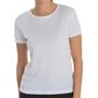 Imagem de Kit 3 Camiseta Básica T-shirt  Malha Fria (PV) Baby Look Feminina Lisa