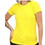 Imagem de Kit 3 Camiseta Básica T-shirt  Malha Fria (PV) Baby Look Feminina Lisa