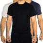 Imagem de Kit 3 Camiseta Dry Fit Masculina Poliéster Treino Academia Corrida Esportes