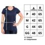 Imagem de Kit 3 Camiseta Feminina Dry Fit Academia Fitness Esportiva