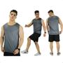 Imagem de Kit 3 Camiseta Regata Masculina Academia Dry Fit Premium