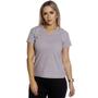 Imagem de Kit 3 Camisetas Baby Look 100% Algodão Lisa Feminina TM005-K3