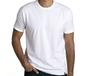 Imagem de Kit 3 Camisetas Básicas Masculina Branca T-shirt 100% Algodão 30.1