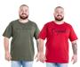 Imagem de Kit 3 Camisetas Camisas Blusas Básicas Plus Size G1 G2 G3 Flero