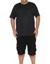 Imagem de Kit 3 Camisetas Dry Fit Masculina Plus Size Academia Esportes