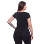 Imagem de Kit 3 Camisetas Feminina Dry Fit Manga Curta Baby Look Tshirt Básica Lisa Academia Treino Esporte