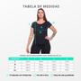Imagem de Kit 3 Camisetas Feminina Dry Fit Manga Curta Baby Look Tshirt Básica Lisa Academia Treino Esporte