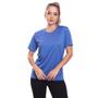 Imagem de Kit 3 Camisetas Feminina Dry Fit Proteção Solar UV Básica Lisa Treino Academia Passeio Fitness Ciclismo Camisa