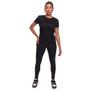 Imagem de Kit 3 Camisetas Feminina Dry Manga Curta Proteção UV Slim Fit Básica Camisa Blusa Academia Treino Fitness Esporte