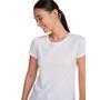 Imagem de Kit 3 Camisetas Femininas Brancas Hering 100% Algodão