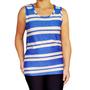 Imagem de Kit 3 Camisetas Femininas Regatas Básicas Estampas Sortidas Suplex Light Pp ao Plus Size