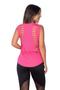 Imagem de Kit 3 Camisetas Fitness Feminina Recorte Duplo a Laser Treino Academia