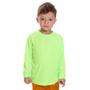 Imagem de Kit 3 Camisetas Infantil Menino Proteção UV Térmica Solar Manga Longa Camisa Praia Esporte