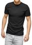 Imagem de Kit 3 Camisetas Masculina Algodao Casual Basica Slim Fit