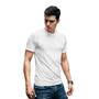 Imagem de Kit 3 Camisetas Masculina Básica 100% Algodão Malha Premium