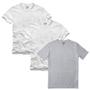 Imagem de Kit 3 Camisetas Masculina Lisa Slim Algodão Premium Stock4u