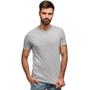 Imagem de Kit 3 Camisetas Masculina Lisa Slim Algodão Premium Stock4u