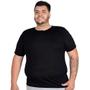 Imagem de Kit 3 Camisetas Masculina Plus Size Sport Manga Curta Lisa