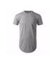Imagem de  Kit 3 Camisetas Masculinas Long Line Oversize Swag Blusas Lisa Academia Camisas Musculação Namorado