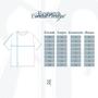 Imagem de Kit 3 Camisetas Oversized Basic Streetwear 100% Algodão Estampada Minimal Logo Unissex