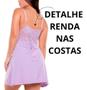 Imagem de Kit 3 Camisolas Com Renda Liganet - Conforto E Elegância
