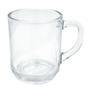 Imagem de Kit 3 Canecas De Vidro Lisa Praticasa Transparente 250ml