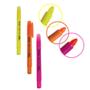 Imagem de Kit 3 canetas marca texto gel colors vibrante escolar