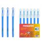 Imagem de Kit 3 Canetas Marca Texto Maxprint Clear Azul