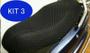 Imagem de Kit 3 Capa Térmica Protetora Banco Moto Sports Dafra Zig 50 Nylon