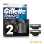 Imagem de kit 3 Carga para Gillette MACH3 Carbono com 2 unidades  Carbono