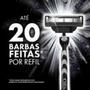 Imagem de kit 3 Carga para Gillette MACH3 Carbono com 4 unid