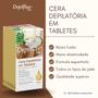 Imagem de Kit 3 Cera Quente Depilatória Depilação Profissional Coco Depilflax Barra 250g