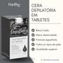 Imagem de Kit 3 Cera Quente Depilatória Depilação Profissional Negra Depilflax Barra 250g