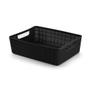 Imagem de Kit 3 Cestos Organizadores Multiuso Decorativo Rattan 4,7L