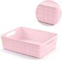 Imagem de Kit 3 Cestos Organizadores Multiuso Rattan Home Organizer P-M-G