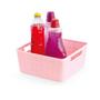 Imagem de Kit 3 Cestos Organizadores Multiuso Rattan Home Organizer P-M-G