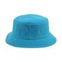 Imagem de Kit 3 Chapéu Bucket Hat Liso Preto, Branco E Azul - Unissex