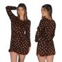 Imagem de Kit 3 Cmisolas Modelo Moda Comprida Pijama Feminino